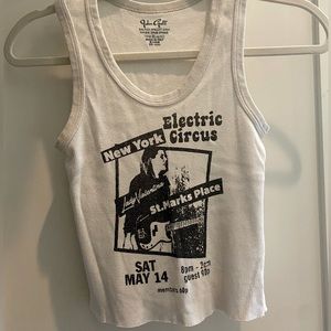 Brandy Melville electric circus tank top